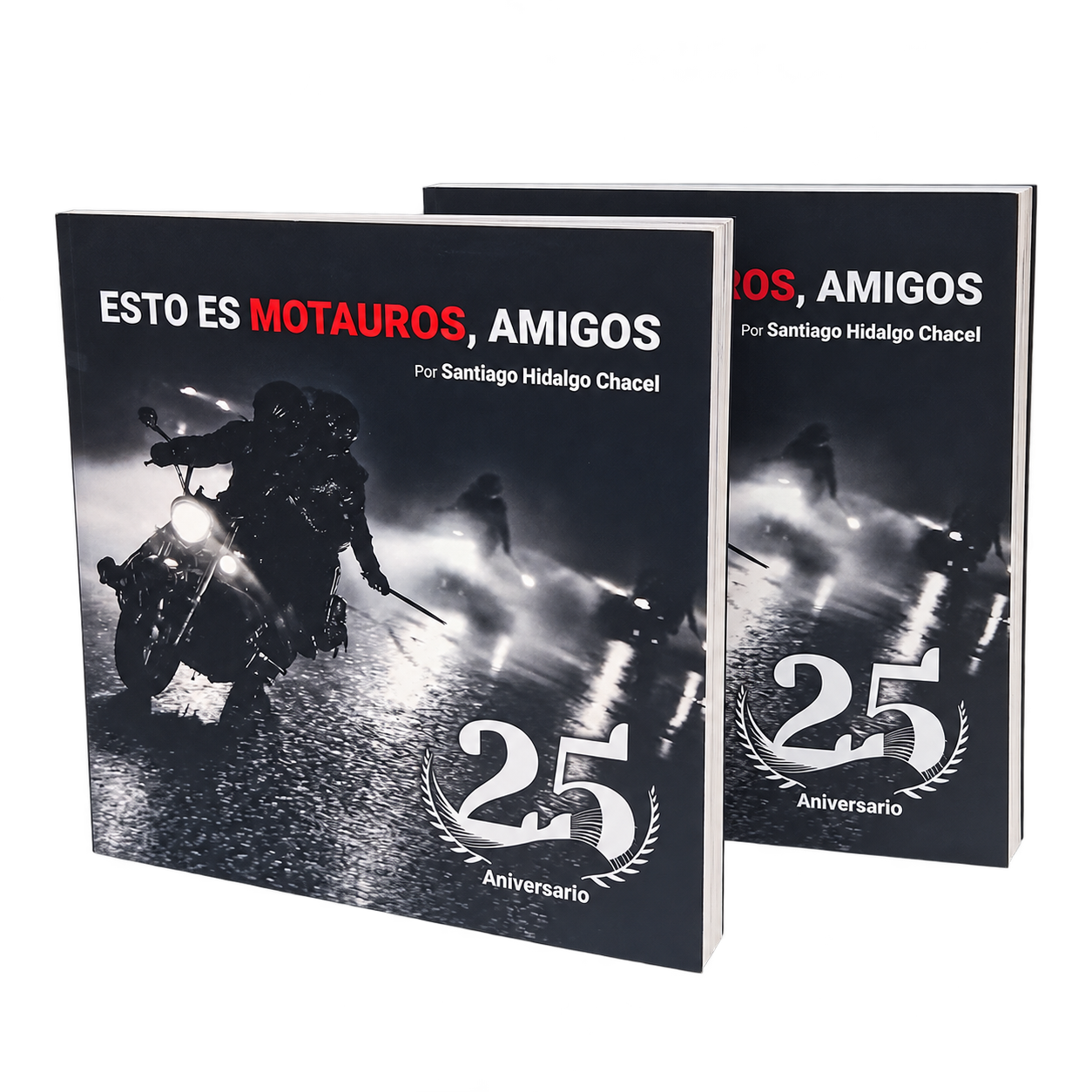 LIBRO 25 ANIVERSARIO Motauros — libro dos ejemplares