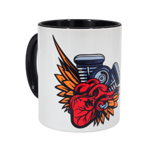 TAZA CERÁMICA Motauros — taza blanca