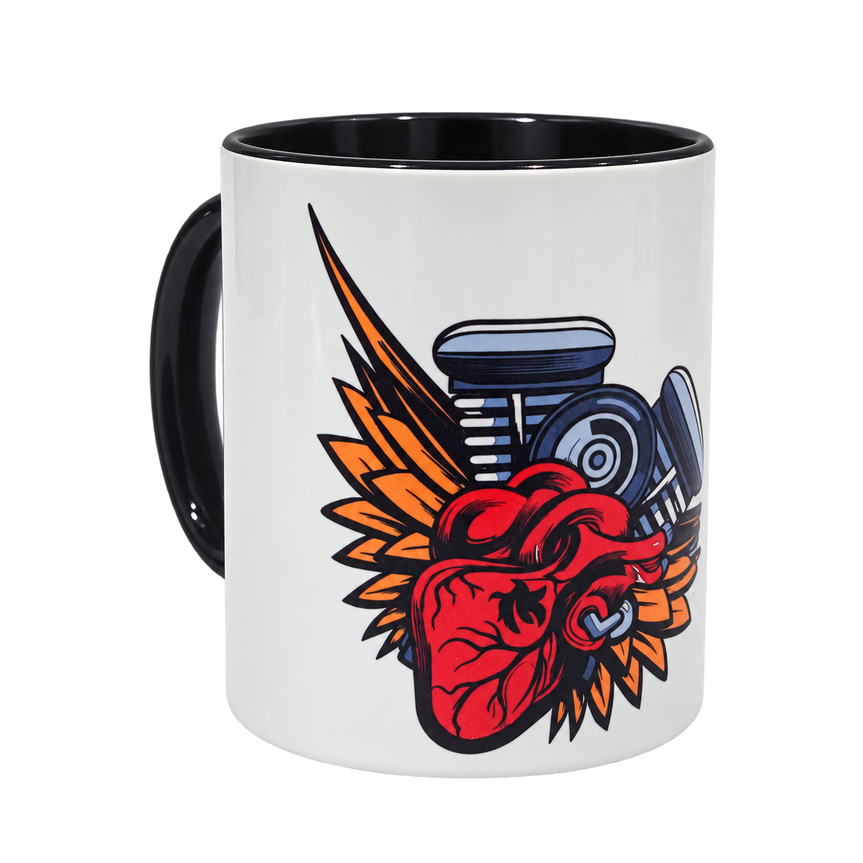 TAZA CERÁMICA Motauros — taza blanca